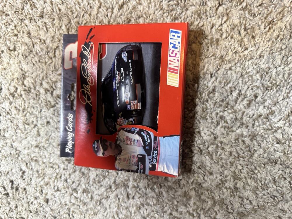 2000 Dale Earnhardt #3 NASCAR Playing Cards 2 Deck Collector Tin Goodwrench